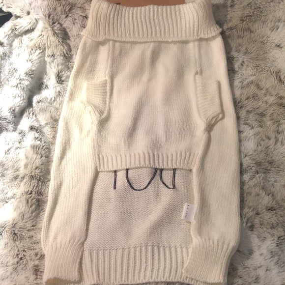 Rae Dunn DADDY’S BOY Dog Sweater Size Large - Picture 3 of 7